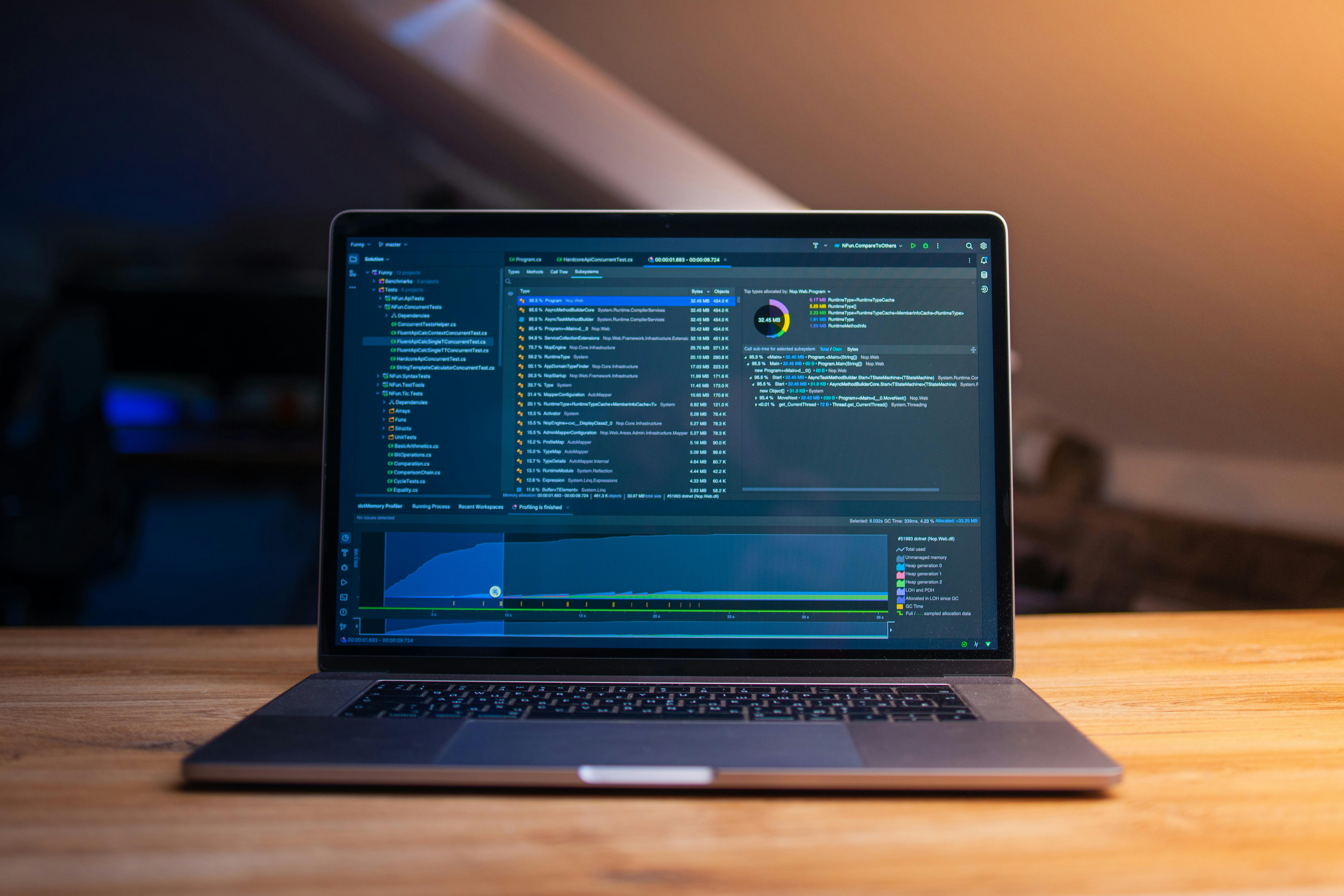 Code-Editor mit modernem Tech-Stack